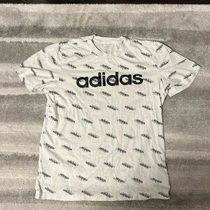 White Adidas T Shirt Men’s